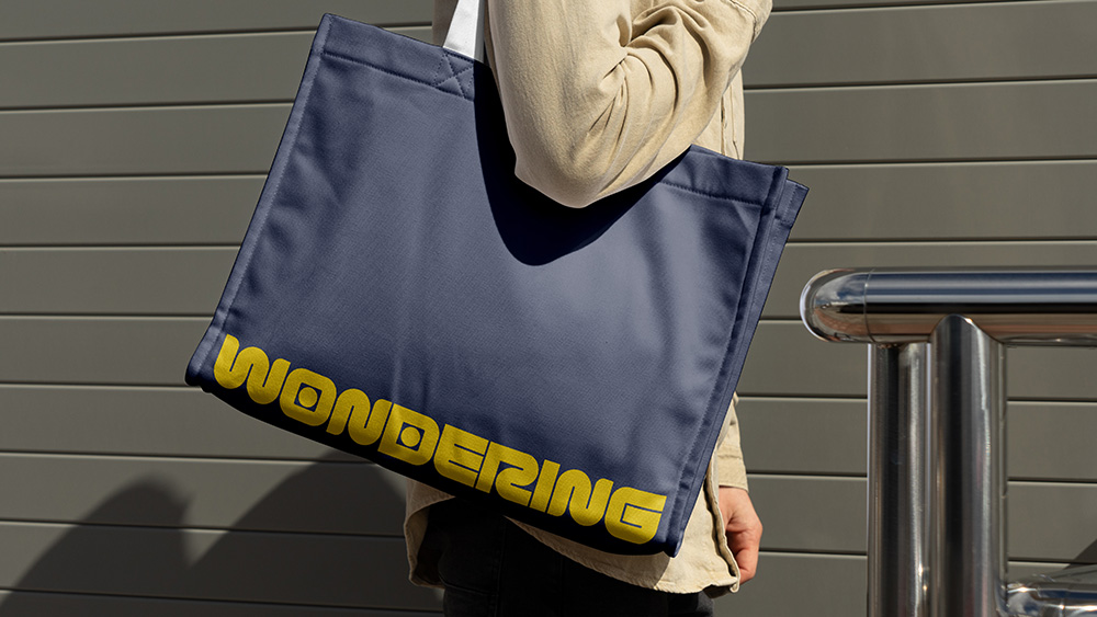 Bag design for filmmaking collective branding project
